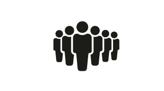 Grafik Icon Gruppenticket 6 bis 10 Personen